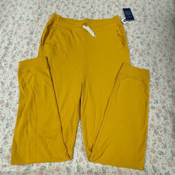 Old Navy Popsugar X Sweatpants, Girls XXL (18) Yellow High Waist NWT - Picture 1 of 15